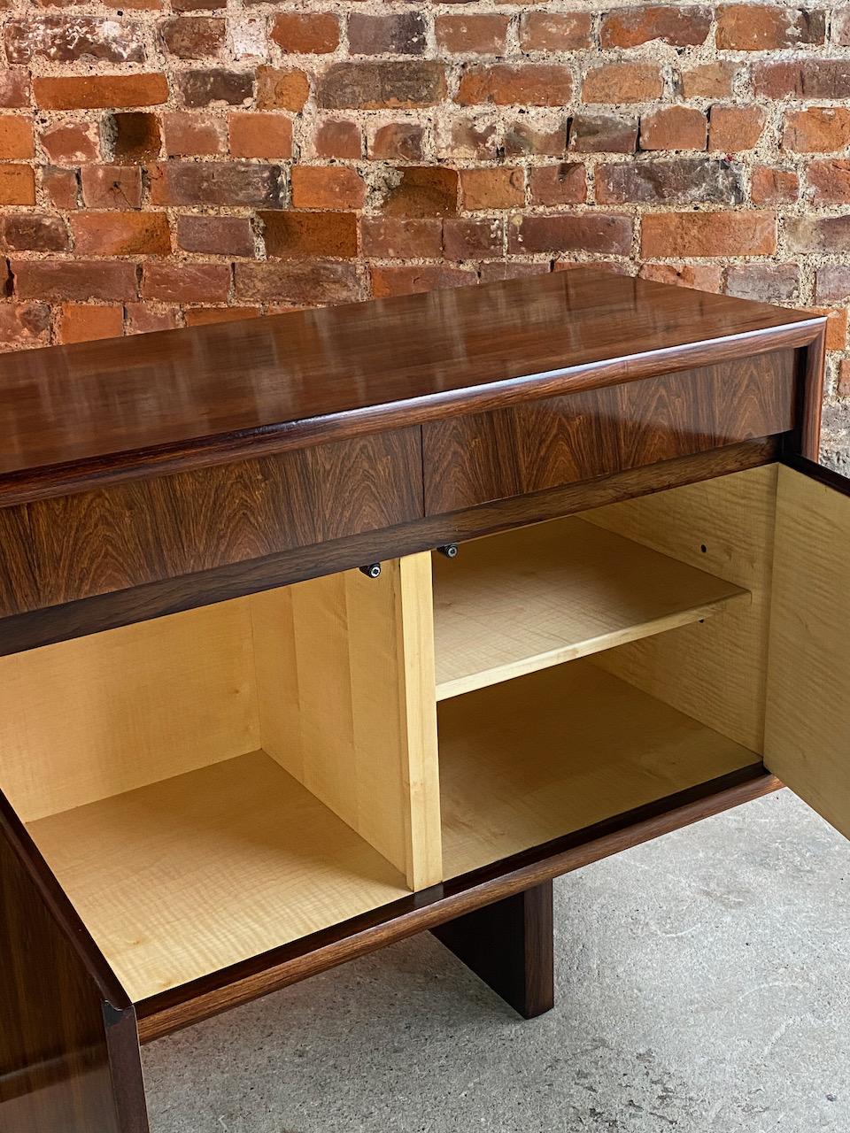 Gordon Russell Marwood Rosewood Sideboard by Martin Hall, 1973 2