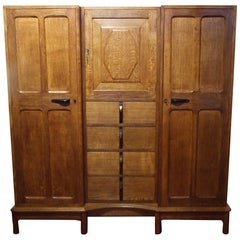 Antique Gordon Russell Oak Wardrobe, 1928