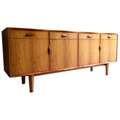 Vintage Gordon Russell R818 Rosewood Credenza Sideboard Lee Longlands Burford, 1960s