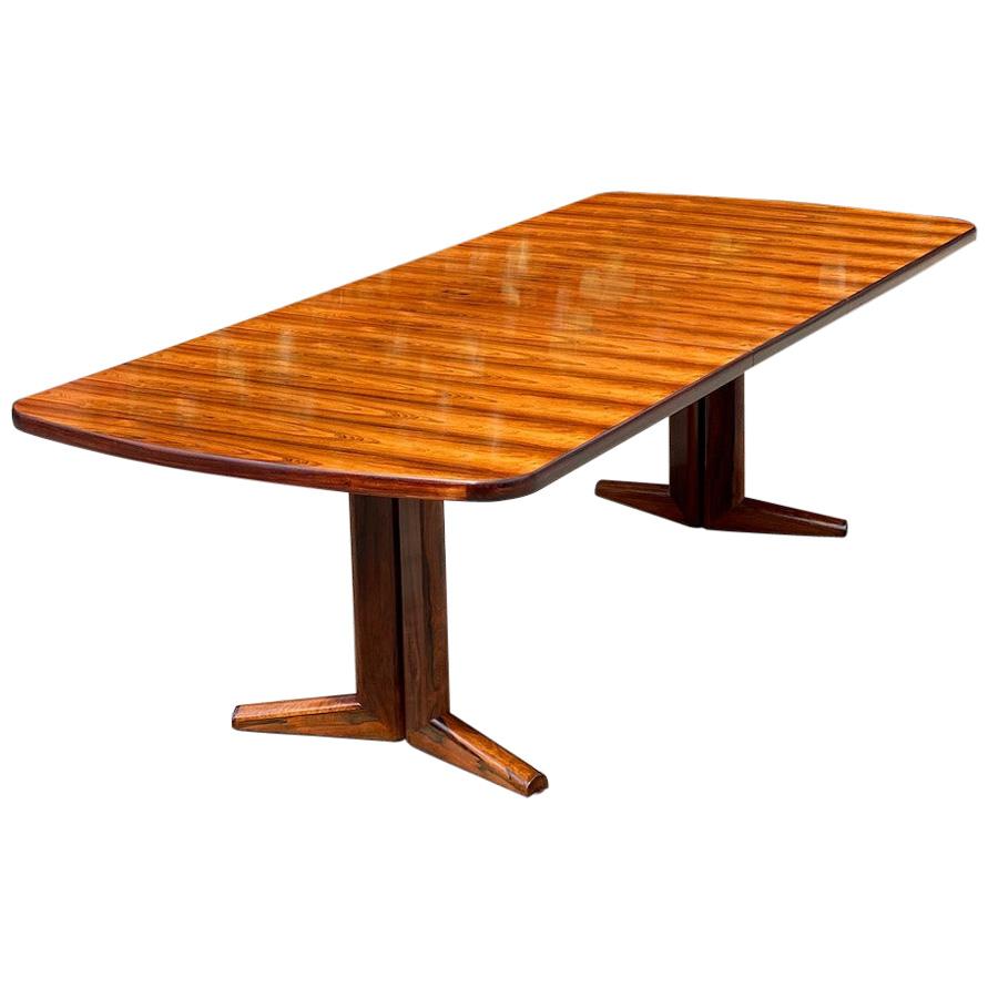 Gordon Russell Rio Rosewood Dining Table by Martin Hall Marwood Range, 1970