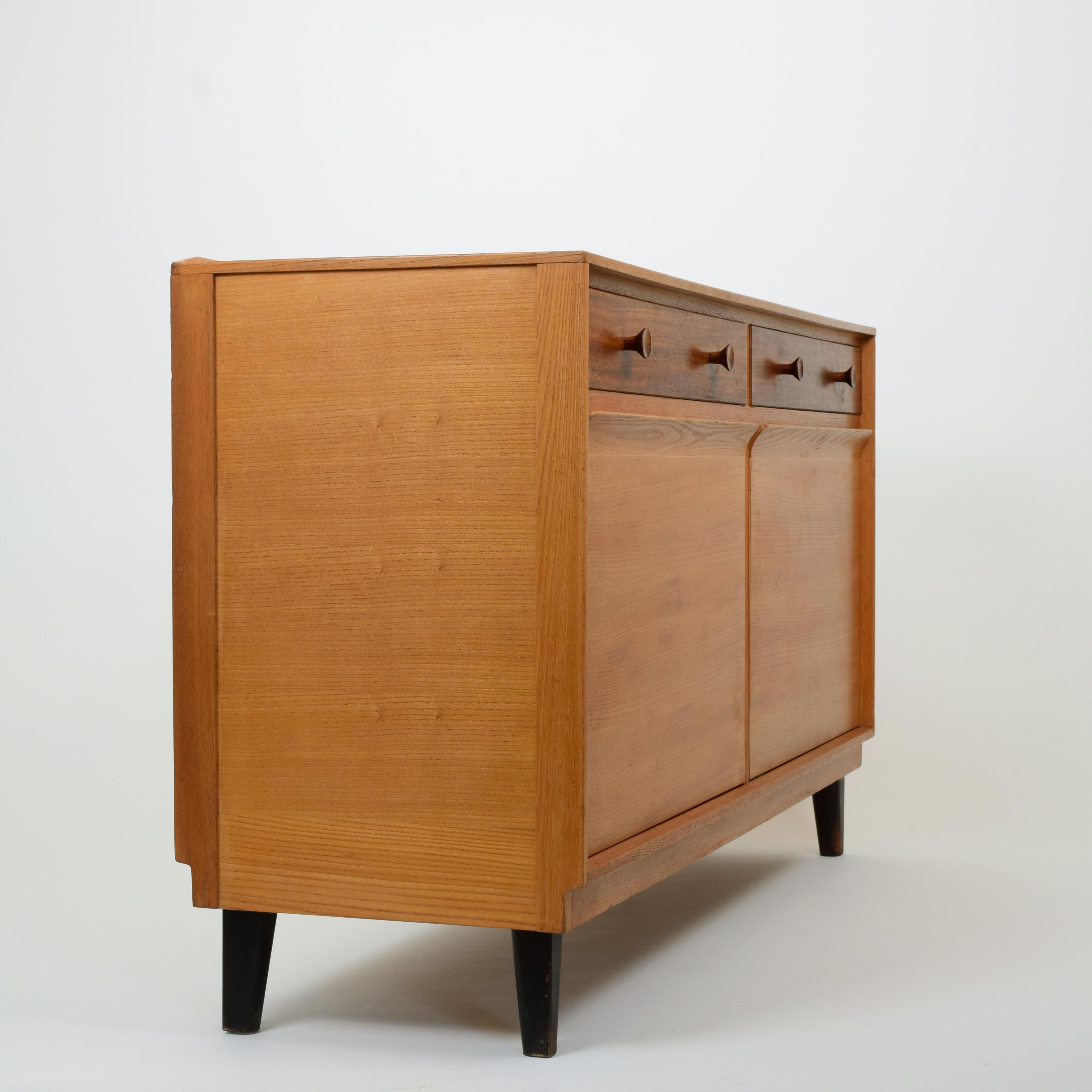 Gordon Russell Sideboard, 1958, Super Functional Mid-Century Elm and Rosewood 2