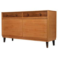 Gordon Russell Sideboard, 1958, Super Functional Mid-Century Elm and Rosewood