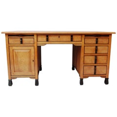 Antique Gordon Russell Walnut Desk