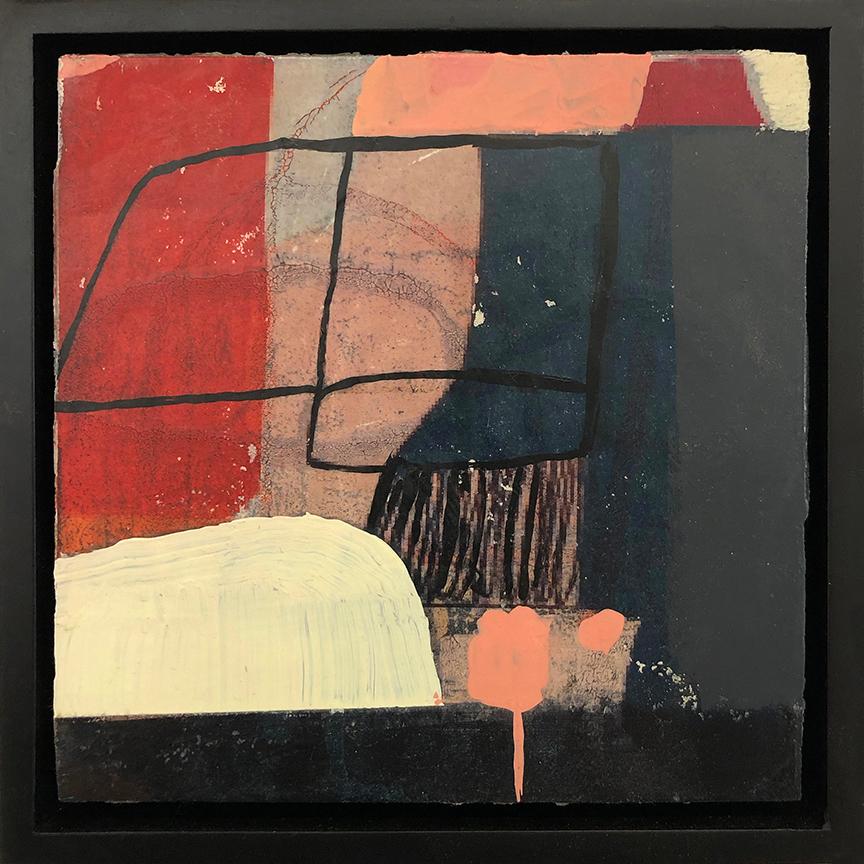 Gordon Studer Abstract Painting - 6x6 #1379