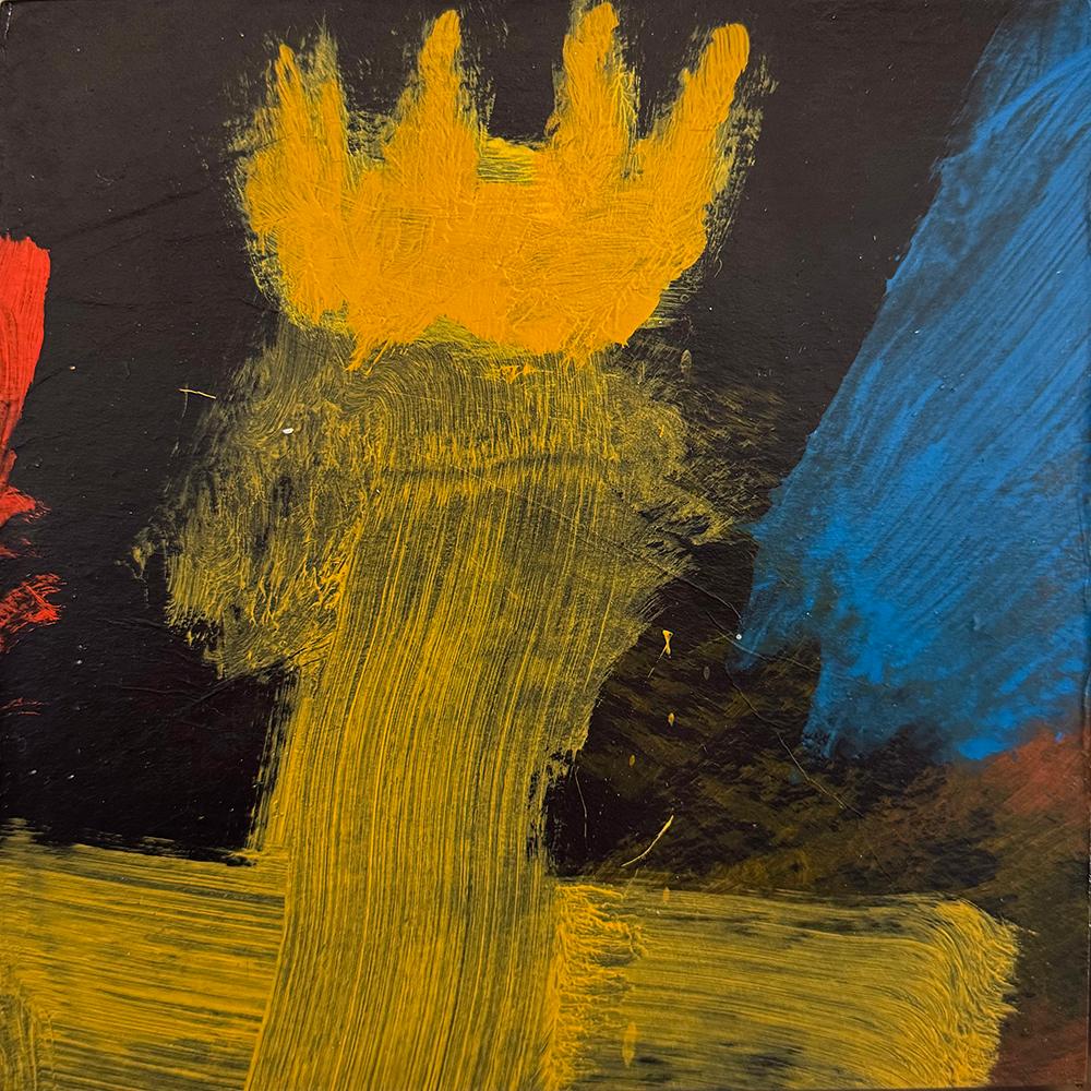 Gordon Studer Abstract Painting - Offerings Series #1388C