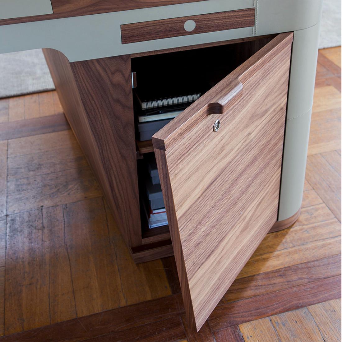 Gordon Walnut Desk For Sale 5