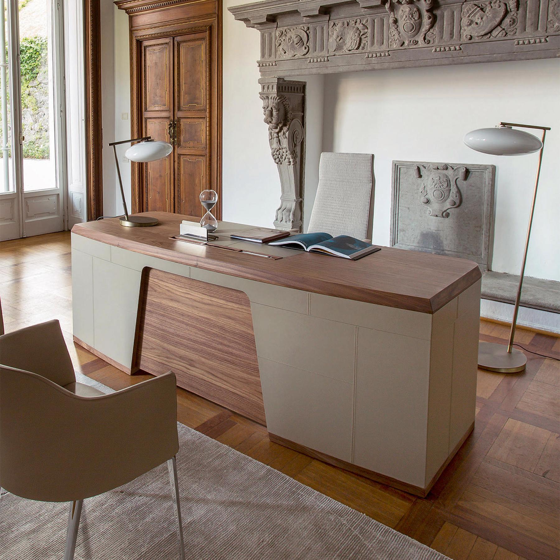 Gordon Walnut Desk For Sale 1