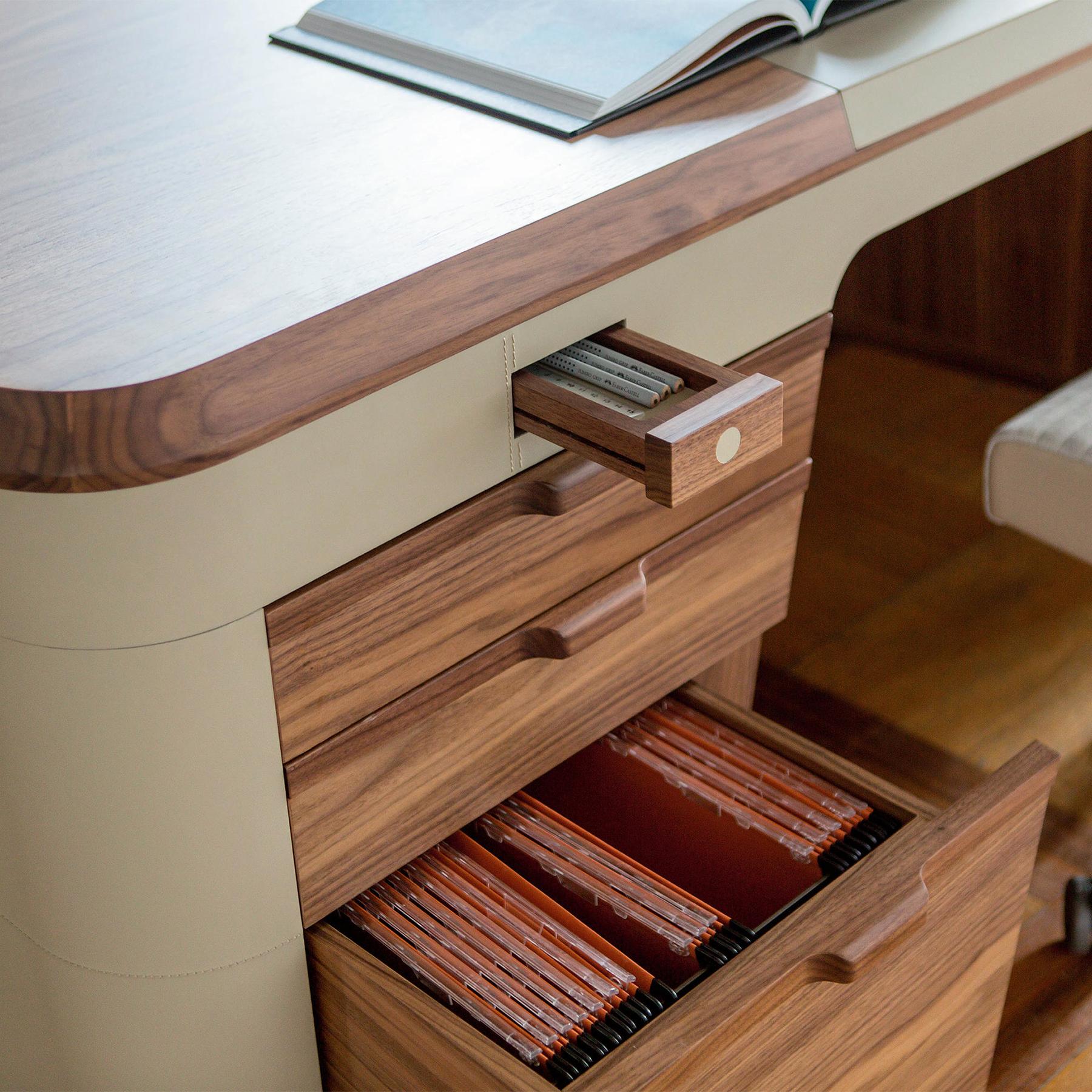 Gordon Walnut Desk For Sale 2