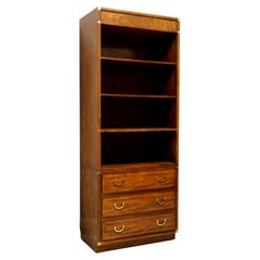 GORDON'S Late 20th Century Campaign Style Shelving Unit - A
