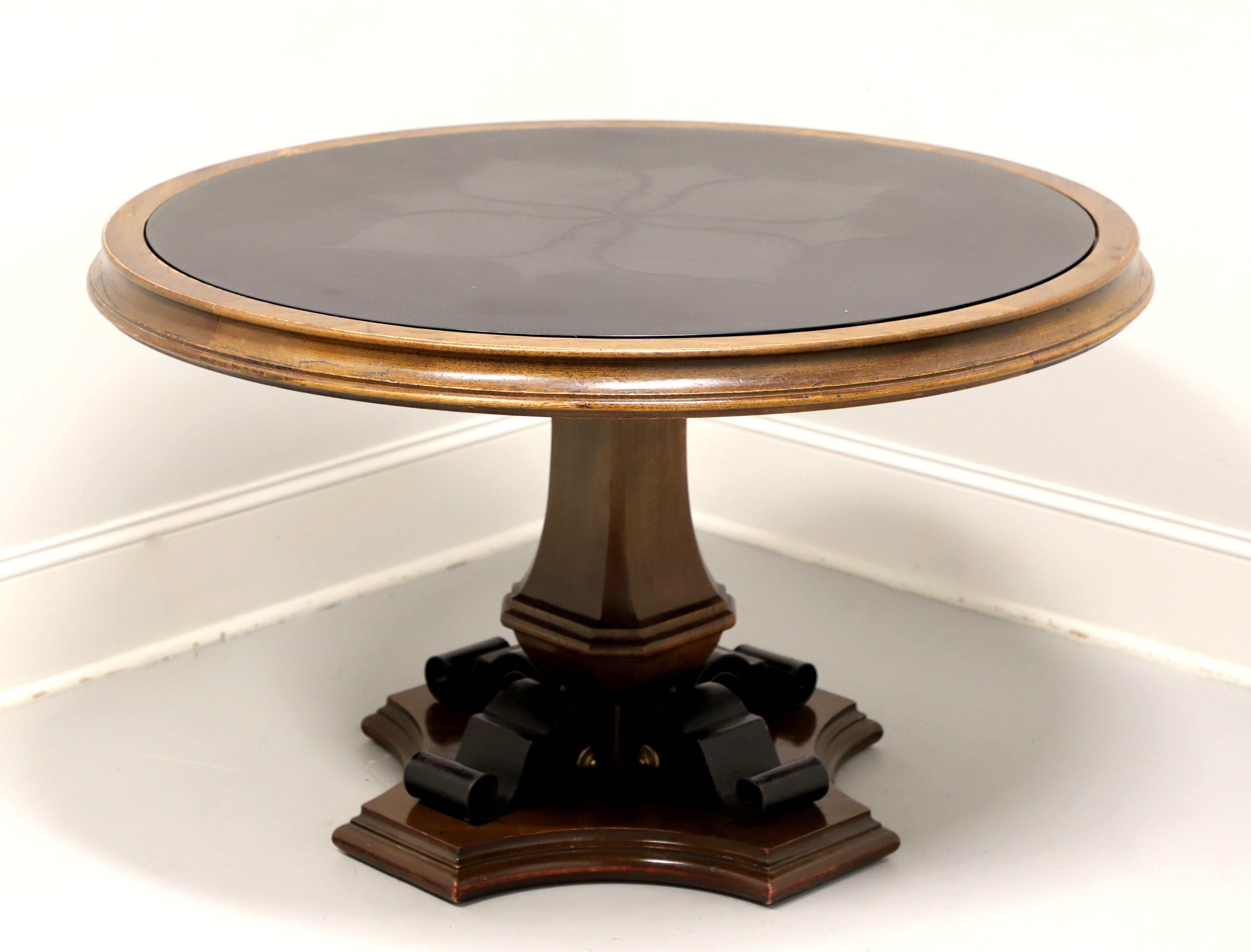 American GORDON'S Late 20th Century Spanish Style Round Game Table For Sale