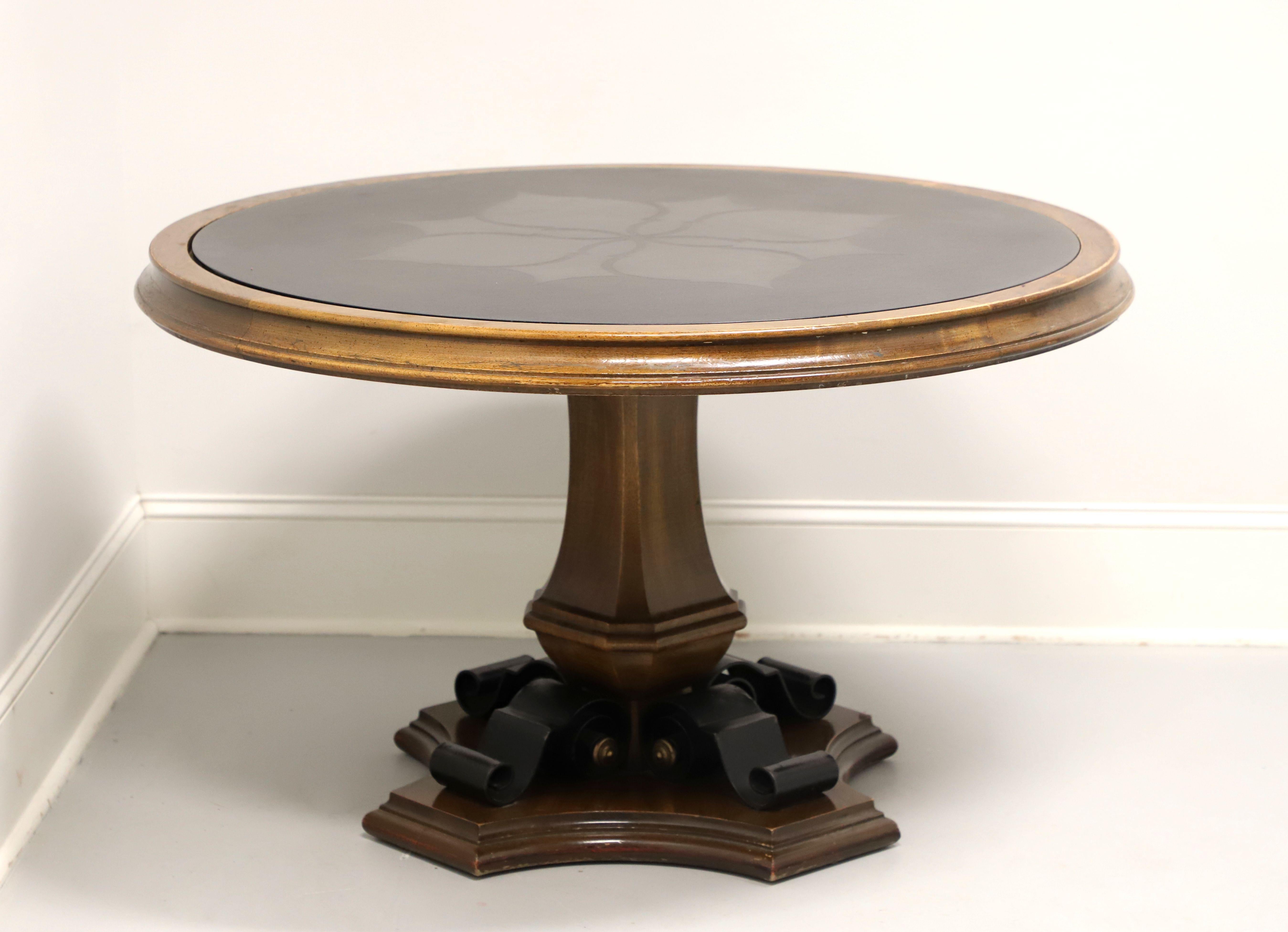 GORDON'S Late 20th Century Spanish Style Round Game Table For Sale 2