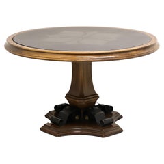 Used GORDON'S Late 20th Century Spanish Style Round Game Table