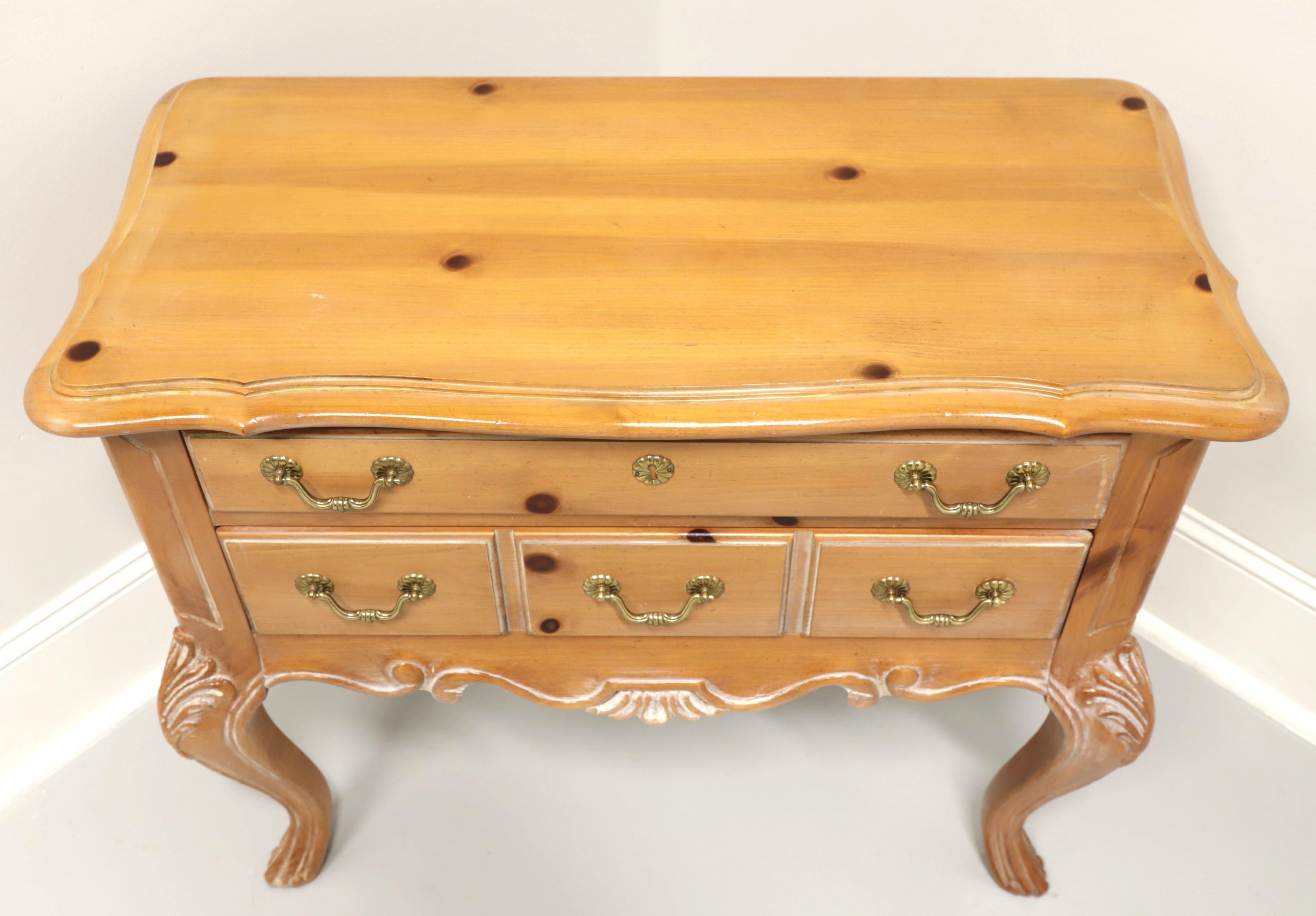 French Provincial GORDON'S Pine French Country Lowboy Chest