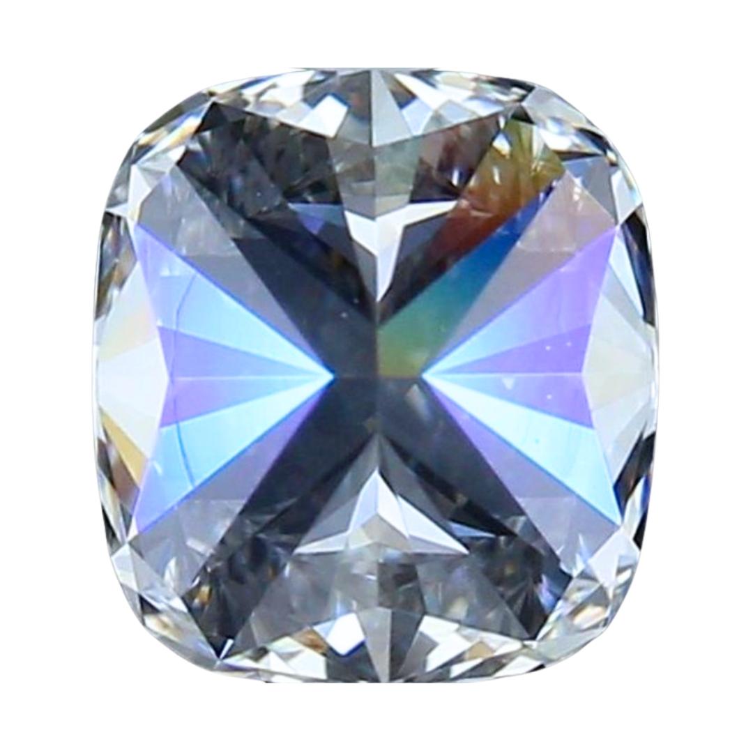  Magnifique diamant taille coussin de 1,01 carat certifié GIA Pour femmes 
