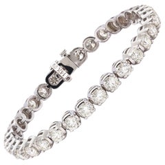 Gorgeous 10.50 Carat Diamond Tennis Bracelet
