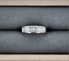 1.10 ct Baguette Diamantband