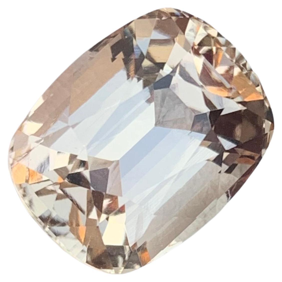 Gorgeous 12.40 Carats Loose Natural Imperial Topaz Cushion Shape from Pakistan For Sale