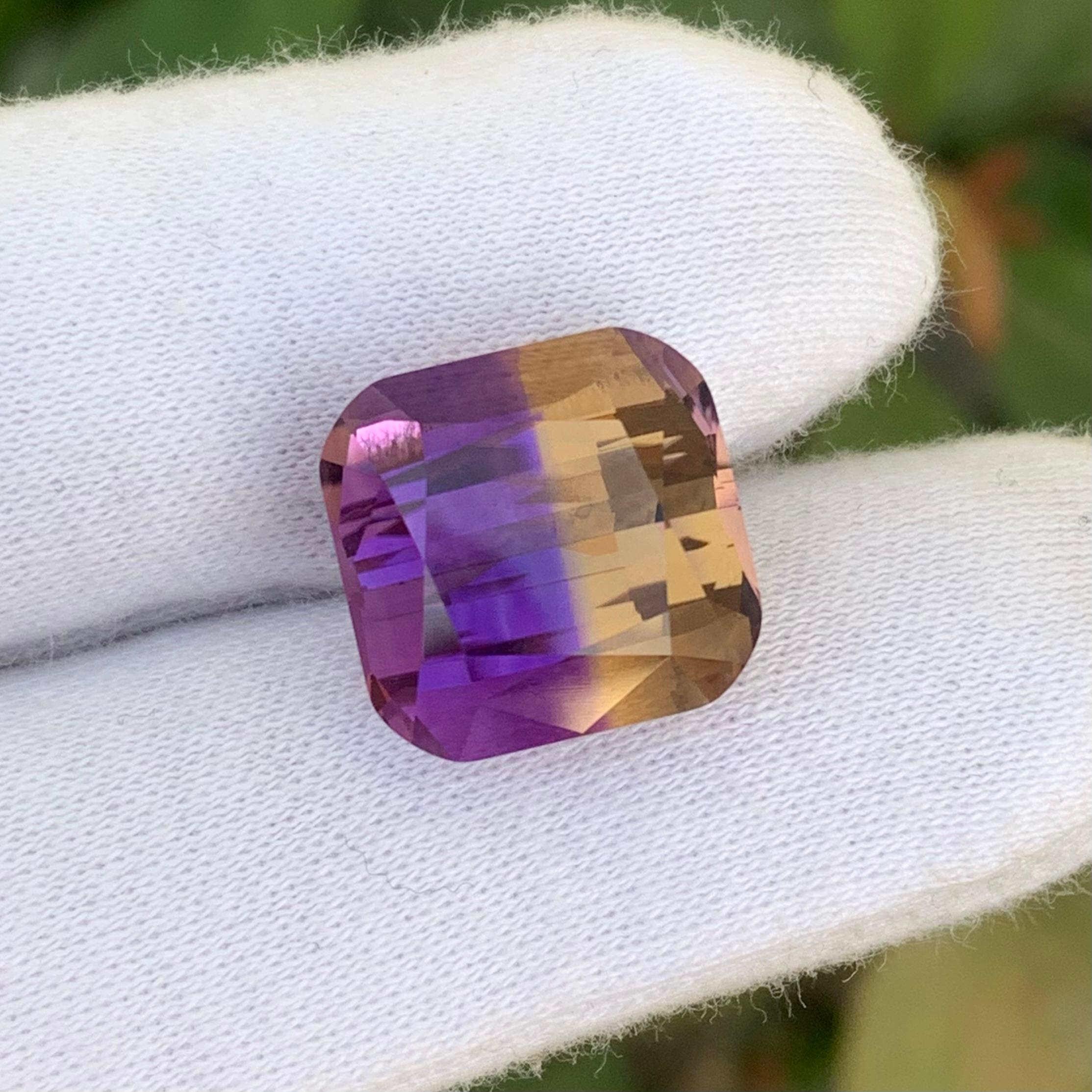 Gorgeous 14.25 Carat Loose Ametrine from Bolivia For Sale 1
