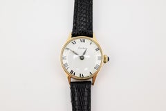 Gorgeous 14K Yellow Gold Cartier For Concord Manual Winding
