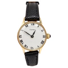 Gorgeous 14K Yellow Gold Cartier For Concord Manual Winding