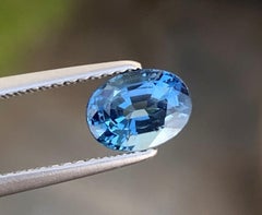 Wunderschöner 1,50 Karat Oval geformter natürlicher loser blauer Tansanit Edelstein