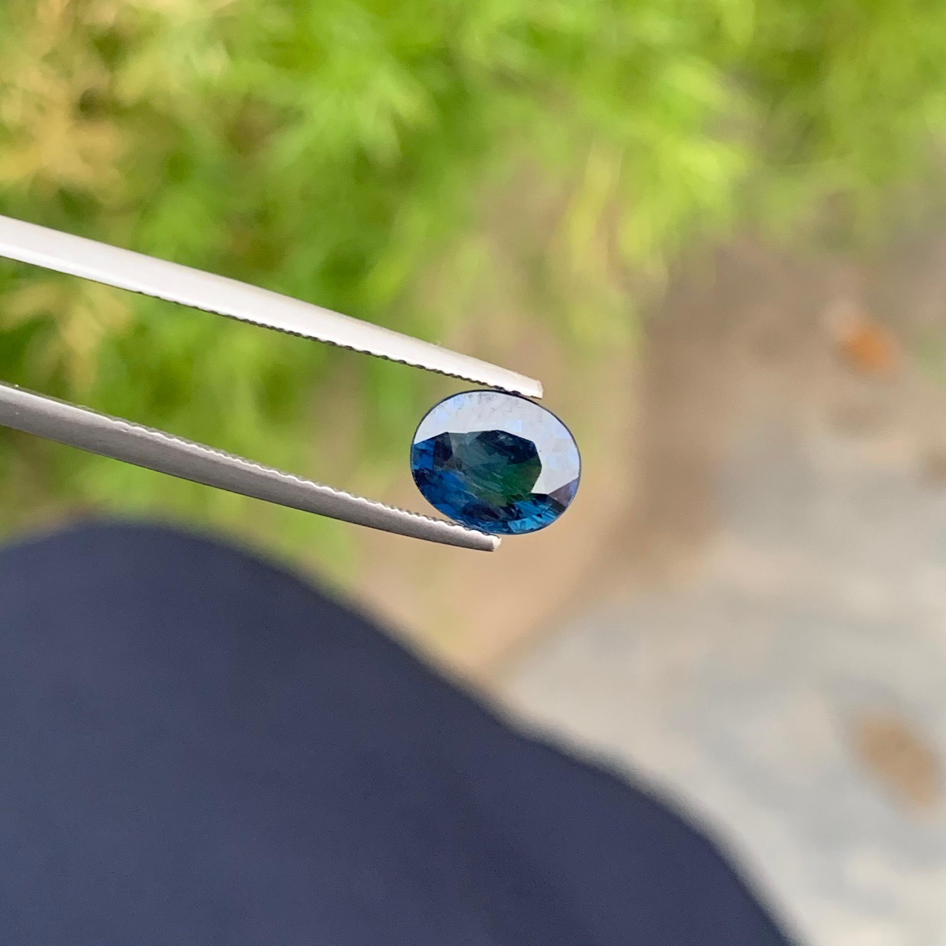 Stunning Blue Sapphire
Weight: 1.50 Carats
Dimension: 8x6,6x3.7 Mm
Origin: Africa
Shape: Oval
Color: Blue
Treatment: Non
Certificate: On Demand
.
Sapphires are known as the stones of wisdom and serenity. They are used to release mental tension and