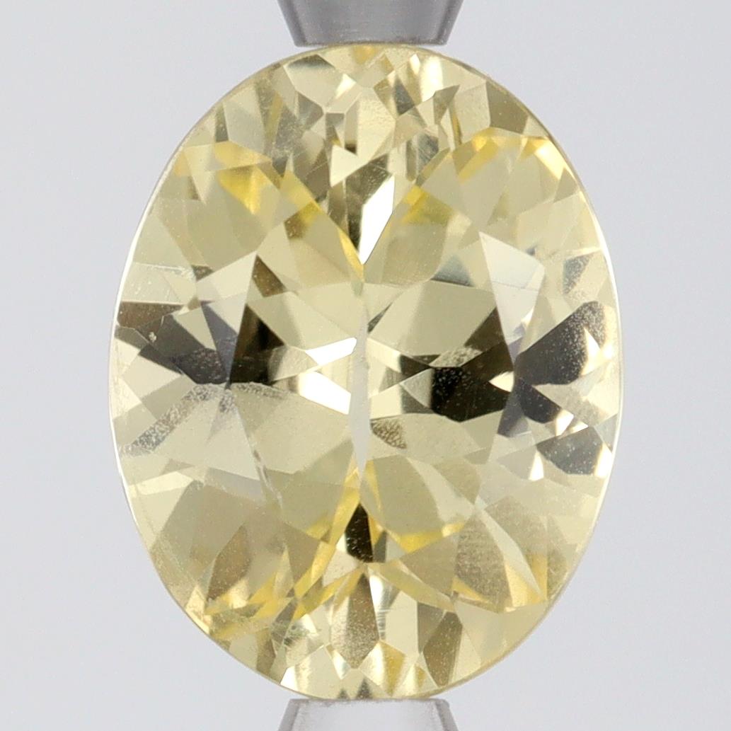 Gorgeous 1.59ct Oval Natural Yellow Sapphire AGL Certified 