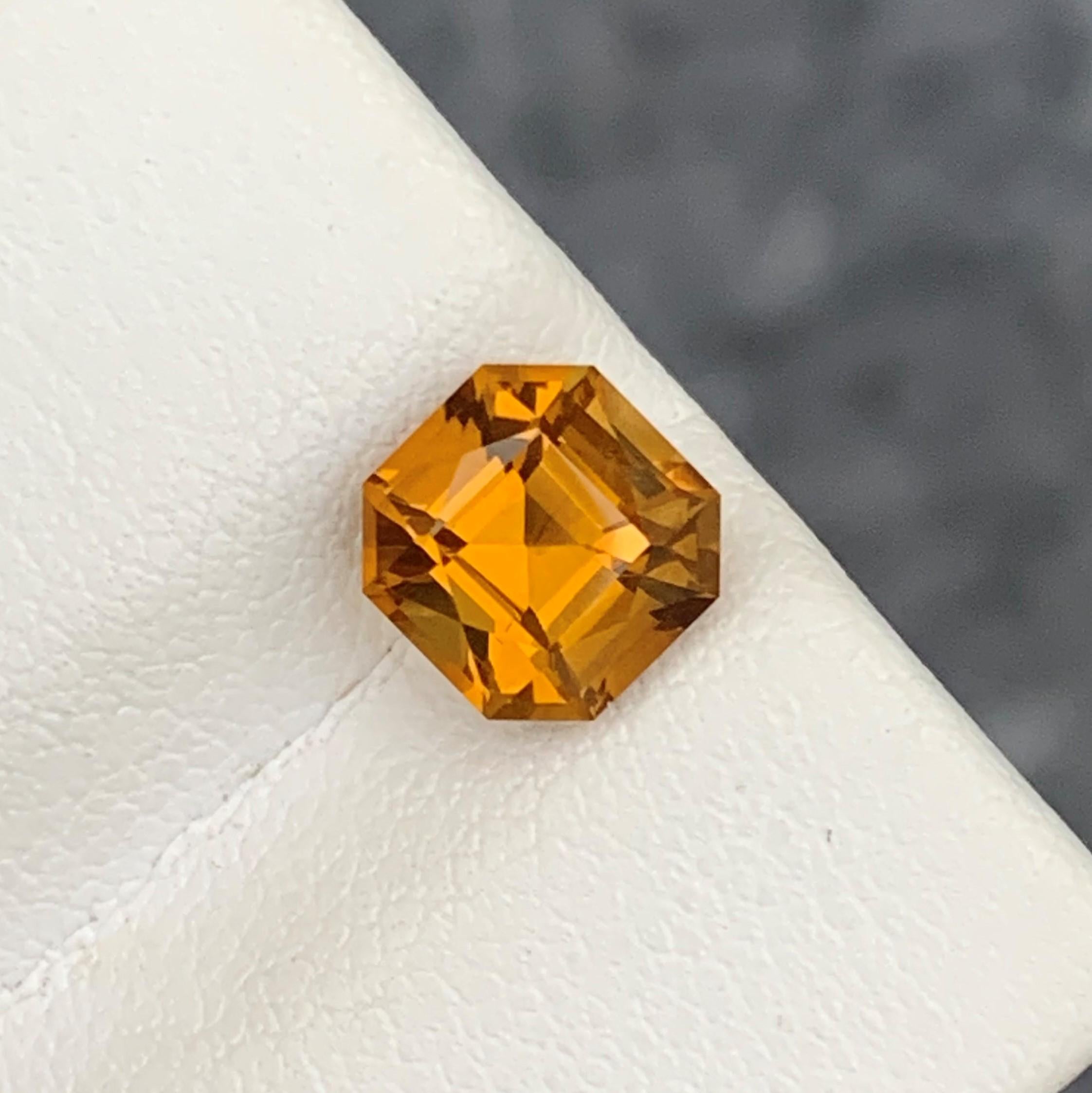 Gemstone Type : Citrine
Weight : 1.60 Carats
Dimensions : 7x6.9x5.5 mm
Clarity : Eye Clean(SI)
Origin : Brazil
Color: Yellow
Shape: Octagon
Certificate: On Demand
Month: November
.
The Many Healing Properties of Citrine
Increase Optimism, And Sunny