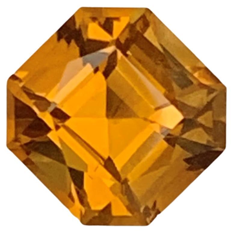 Gorgeous 1.60 Carat Loose Yellow Citrine from Brazil Availabe for Sale For Sale