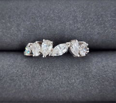 Fascia di diamanti a forma mista da 1,78 carati