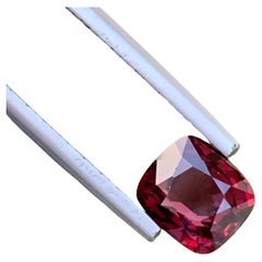 Gorgeous 1.80 Carats Natural Loose Red Spinel Ring Gem Cushion Shape From Burma