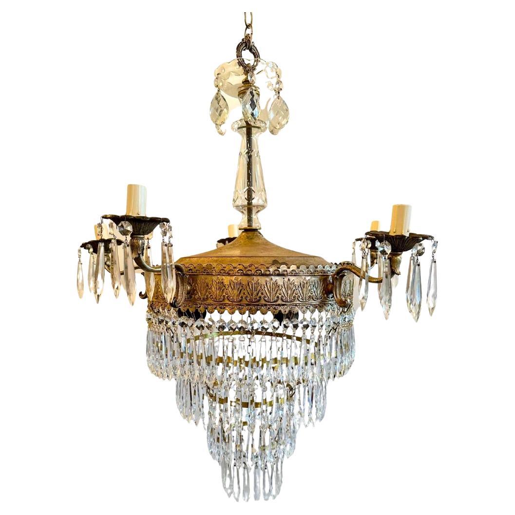 Gorgeous 1800s empire  Chandelier For Sale