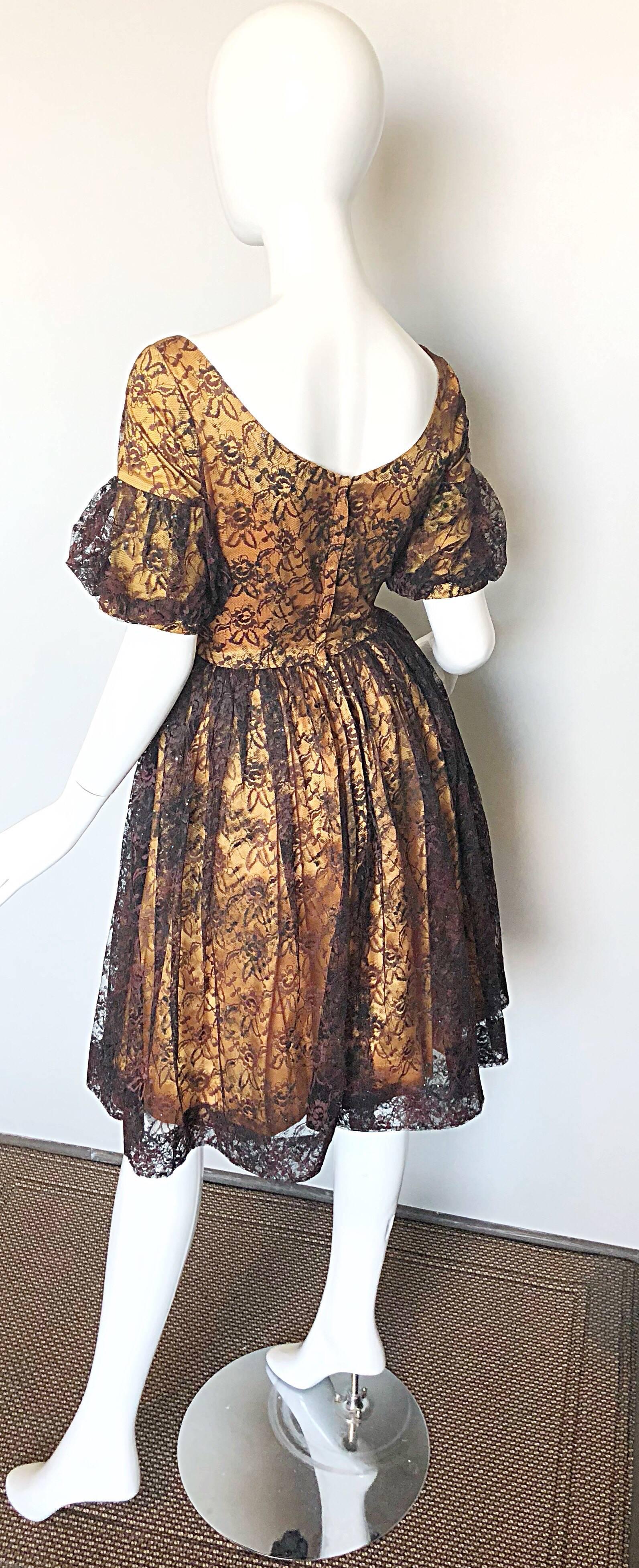 black and gold brocade dress