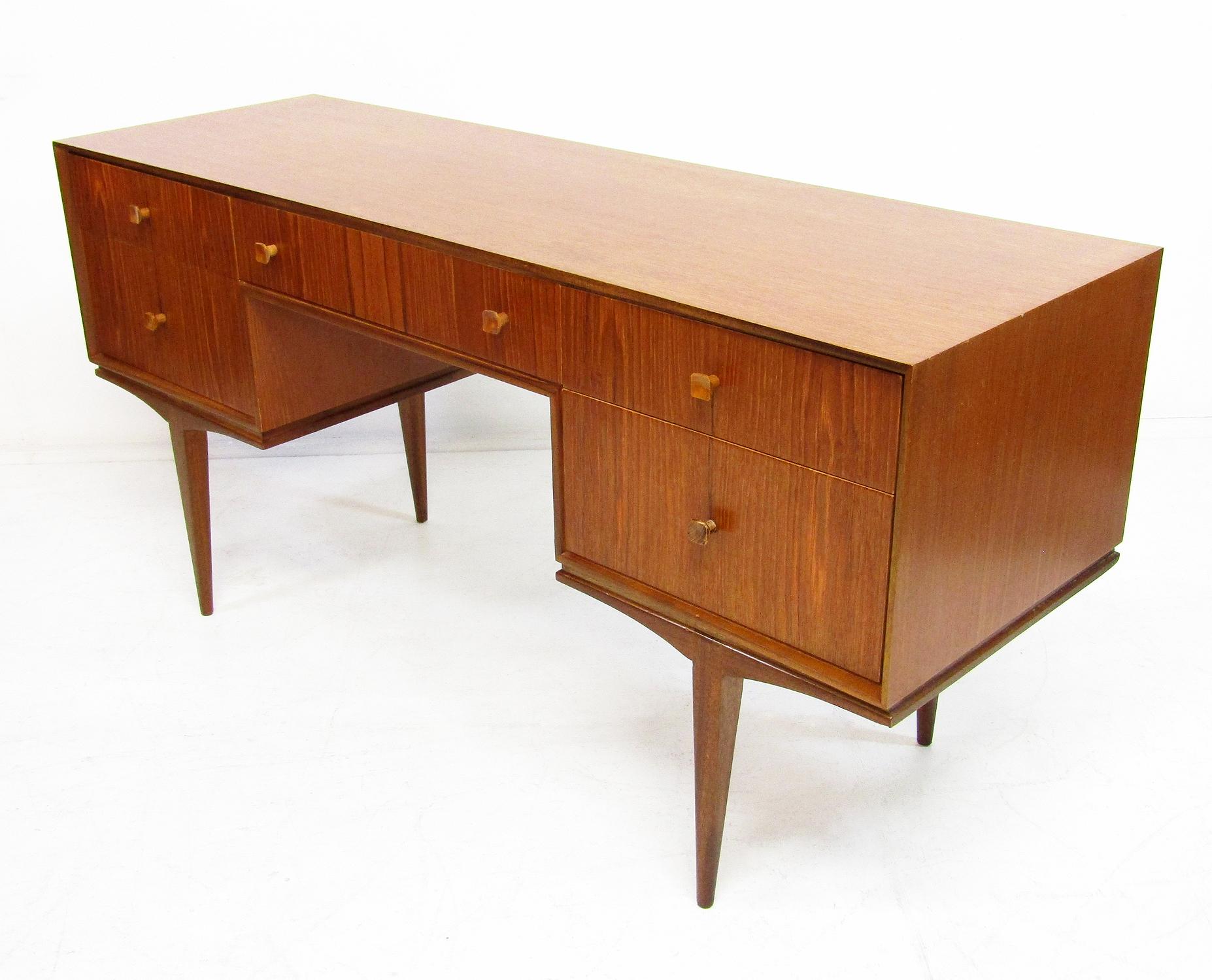 20th Century Gorgeous 1960s Mid-Century Modern Desk or Dressing Table in Teak by McIntosh