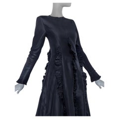 Gorgeous 1972 Bill Blass Silk Evening Gown Dress