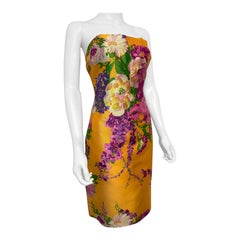 Precioso conjunto Dolce & Gabbana de los años 2000: el vestido y la chaqueta de sarga de seda
