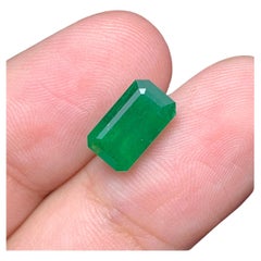 Gorgeous 3.05 Carats Natural Loose Green Emerald Swat Pakistan Mine Ring Gem