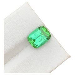 Preciosa turmalina verde menta suelta natural de 3,80 quilates