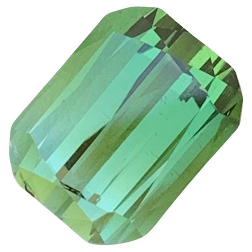 Gorgeous 6.35 Carats Mint Bicolor Loose Tourmaline Ring Gemstone Kunar Mine For Sale