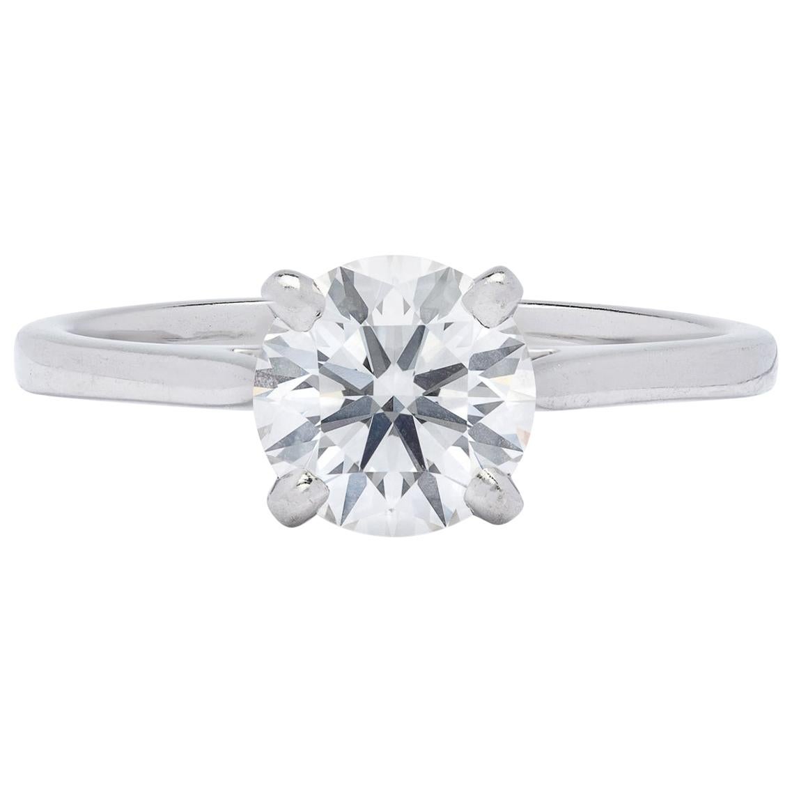 Gorgeous .86 Carat GIA F/VVS1 Diamond Ring