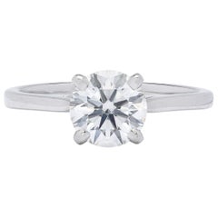 Gorgeous .86 Carat GIA F/VVS1 Diamond Ring