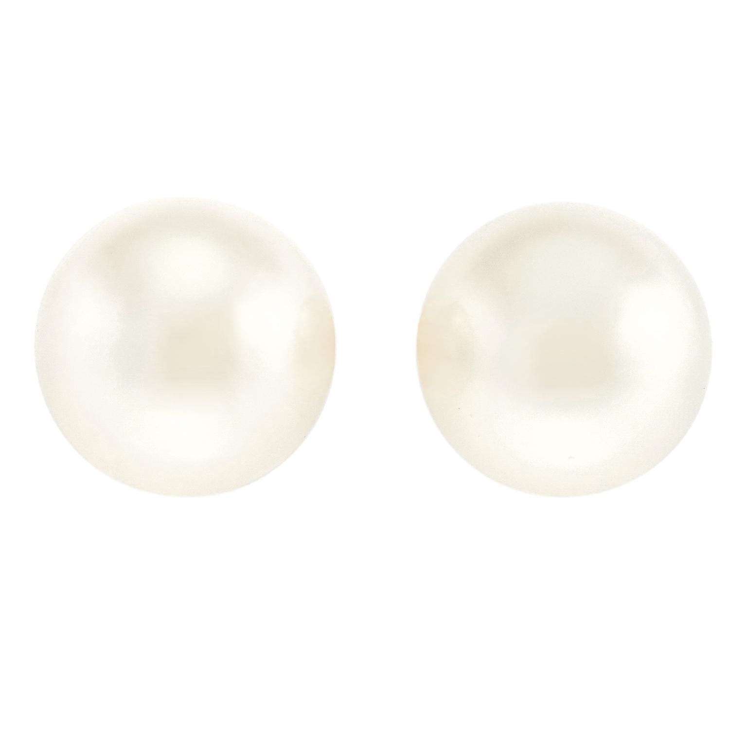 Grezzo Splendide borchie di perle Akoya da 9,2 mm in vendita