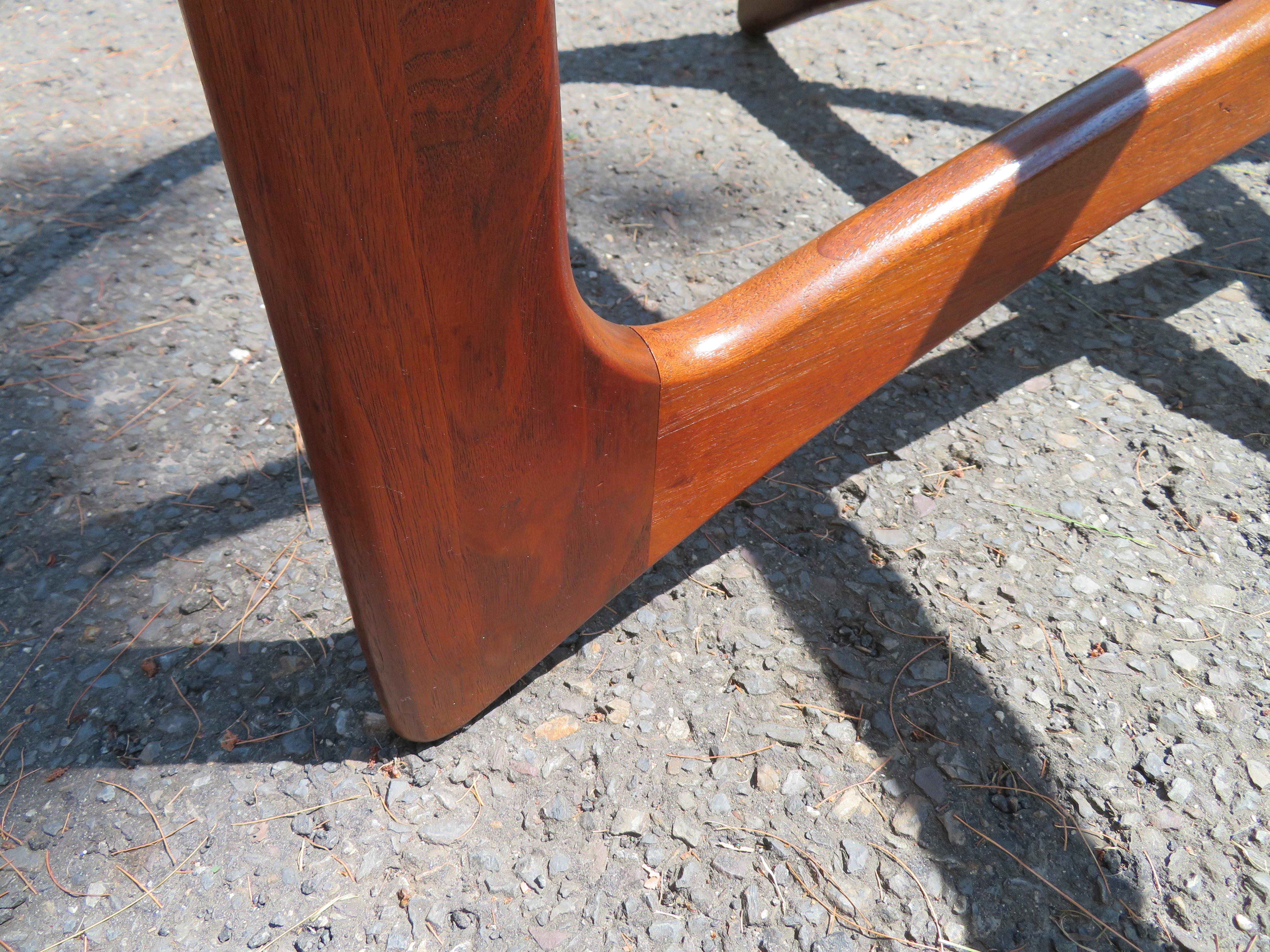 Gorgeous Adrian Pearsall Sculptural Walnut Dining Table Mid-Century Modern 2