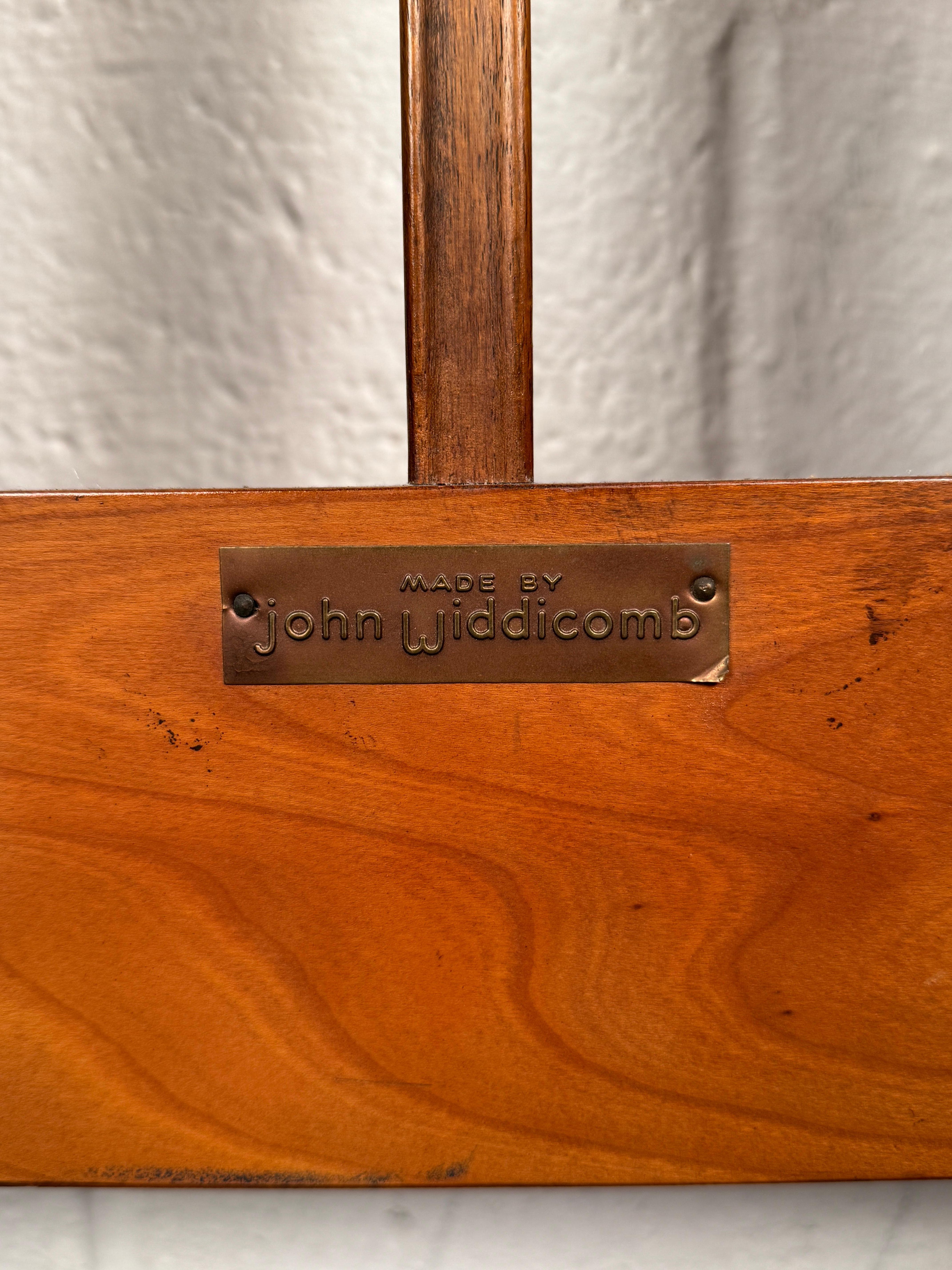 Gorgeous American Mid-Century Headboard by John Widdicomb For Sale 5
