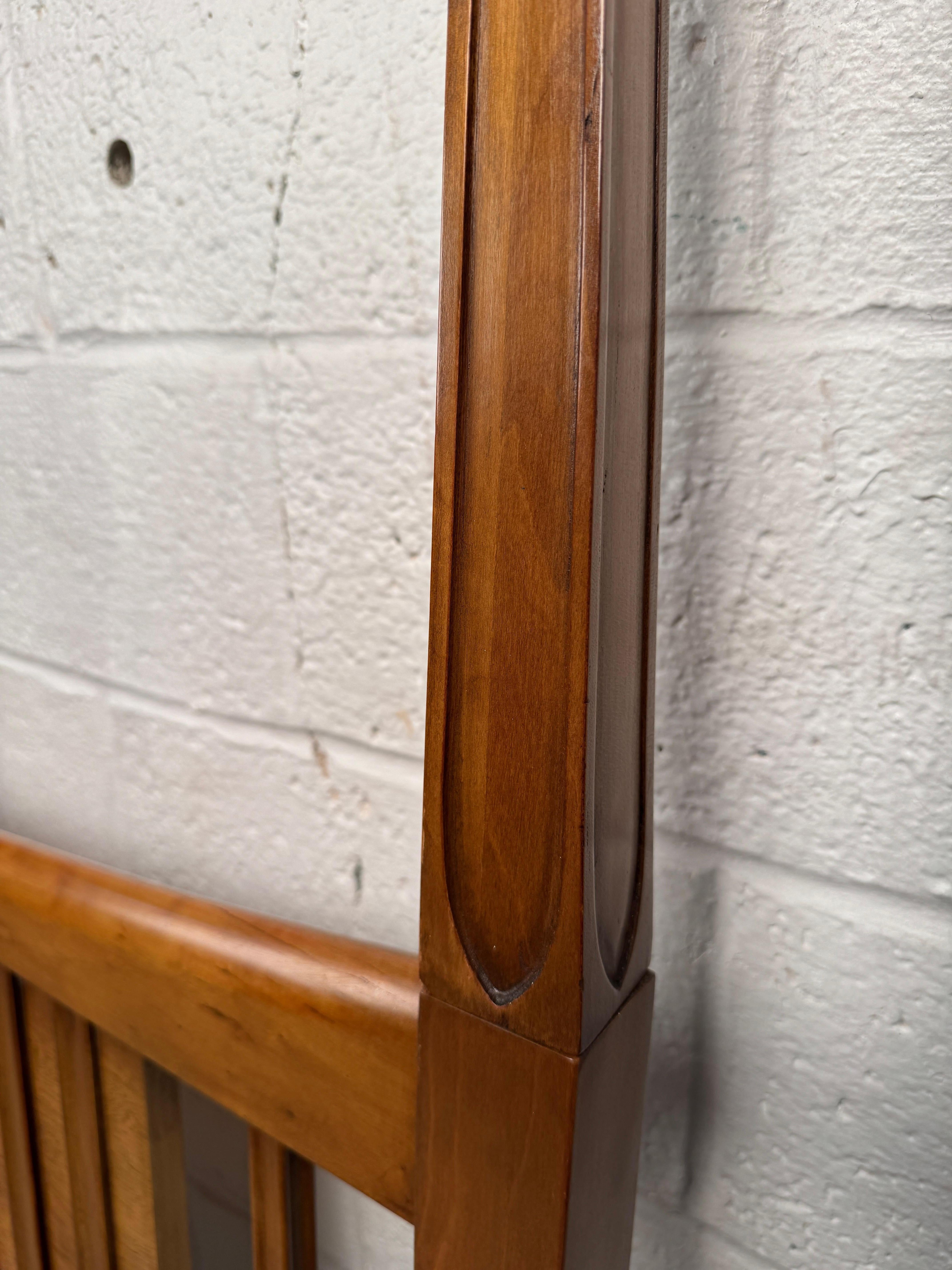 Gorgeous American Mid-Century Headboard by John Widdicomb For Sale 9