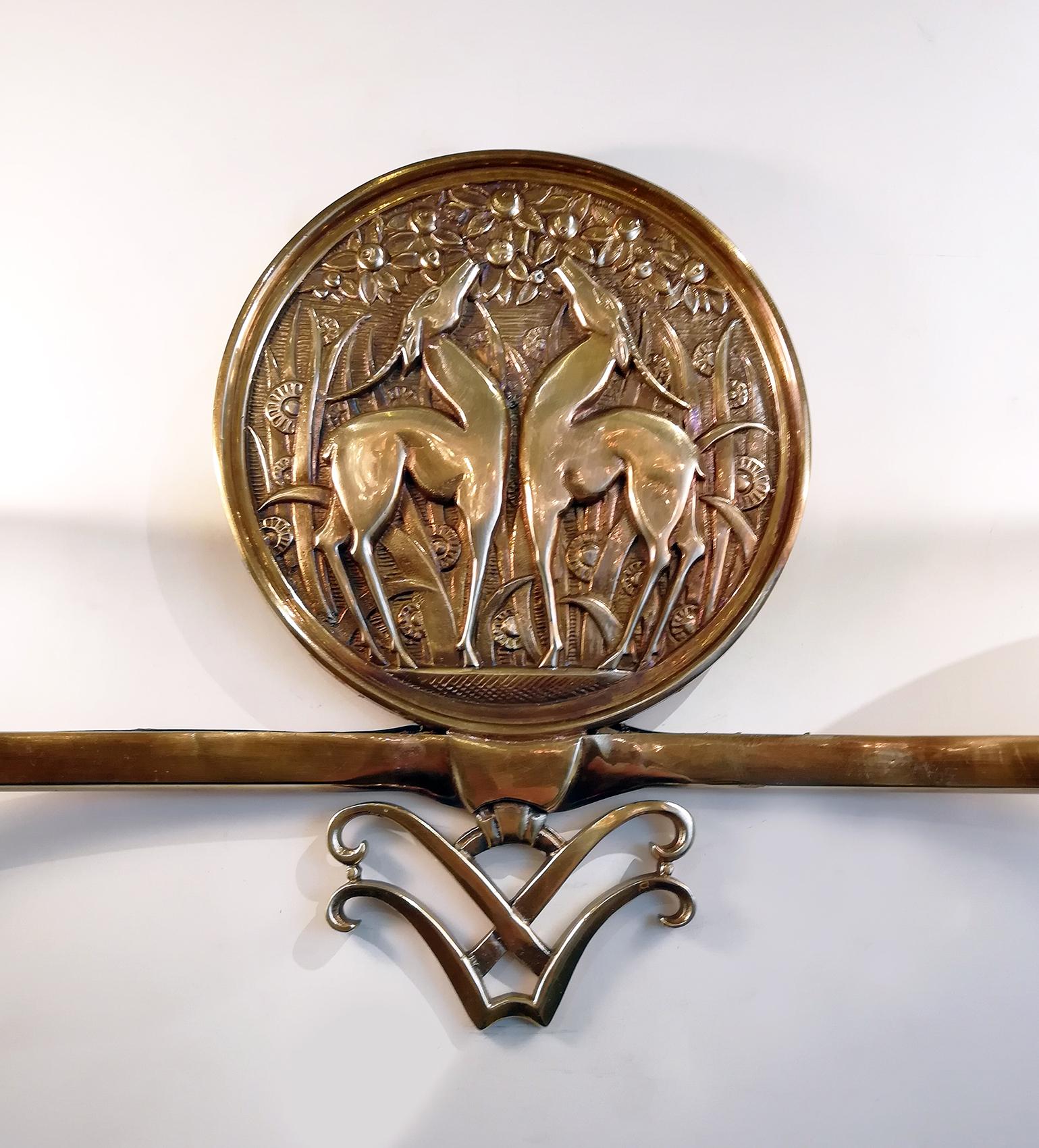 XX secolo Splendida e rara coppia di applique francesi Art Déco firmate Muller Frères Luneville in vendita