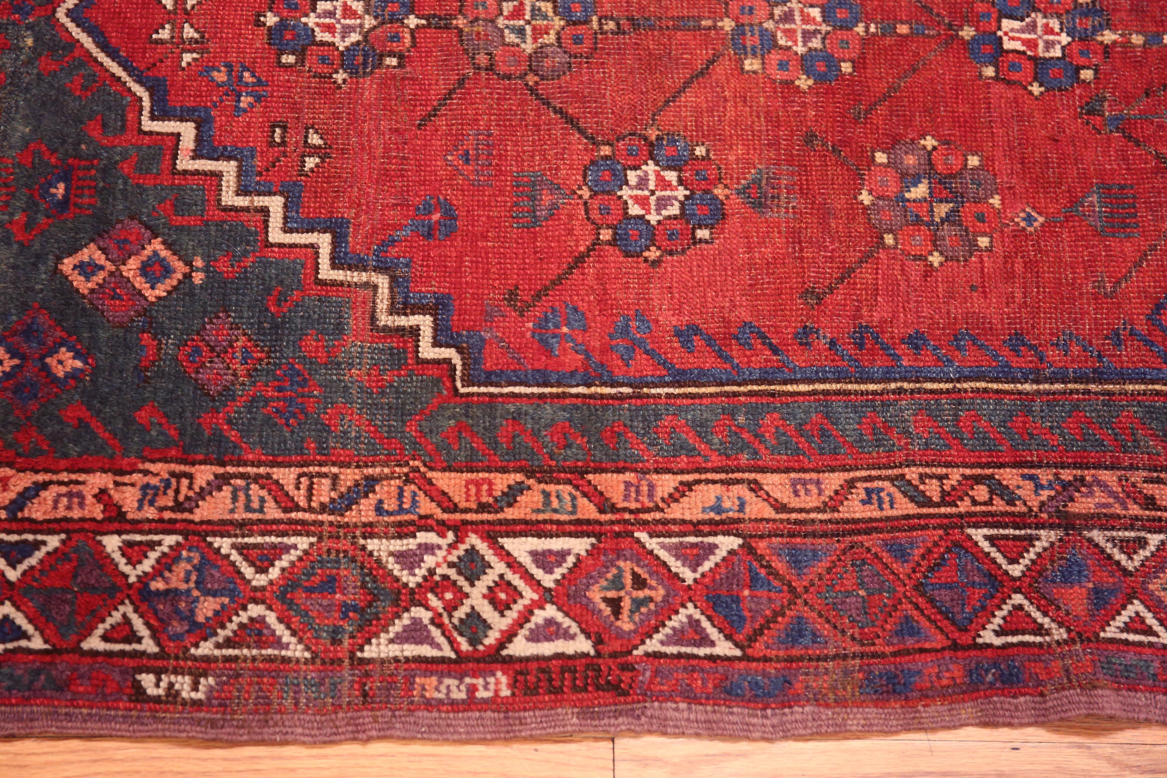 Tribal Gorgeous Antique Central Anatolian Konya Prayer Rug 3'5