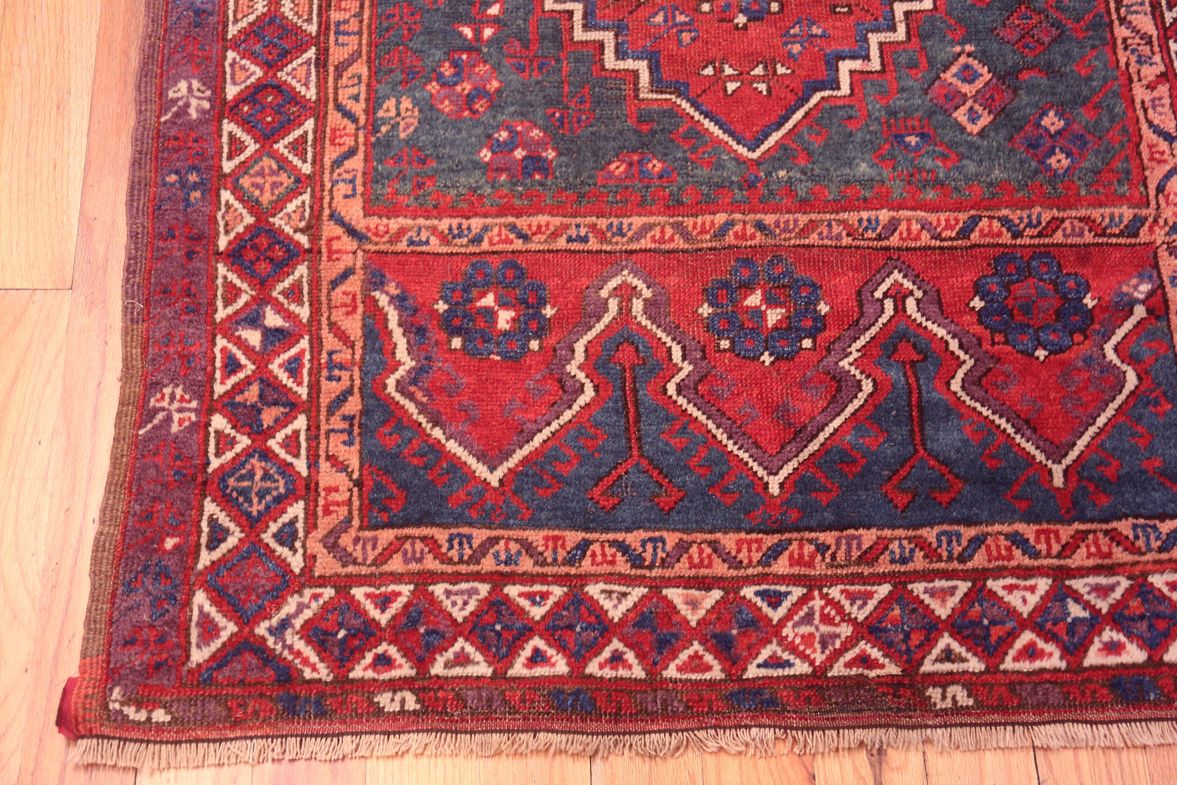 Hand-Knotted Gorgeous Antique Central Anatolian Konya Prayer Rug 3'5