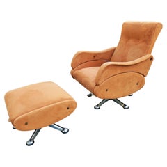 Gorgeous Reclining Chair with Ottoman