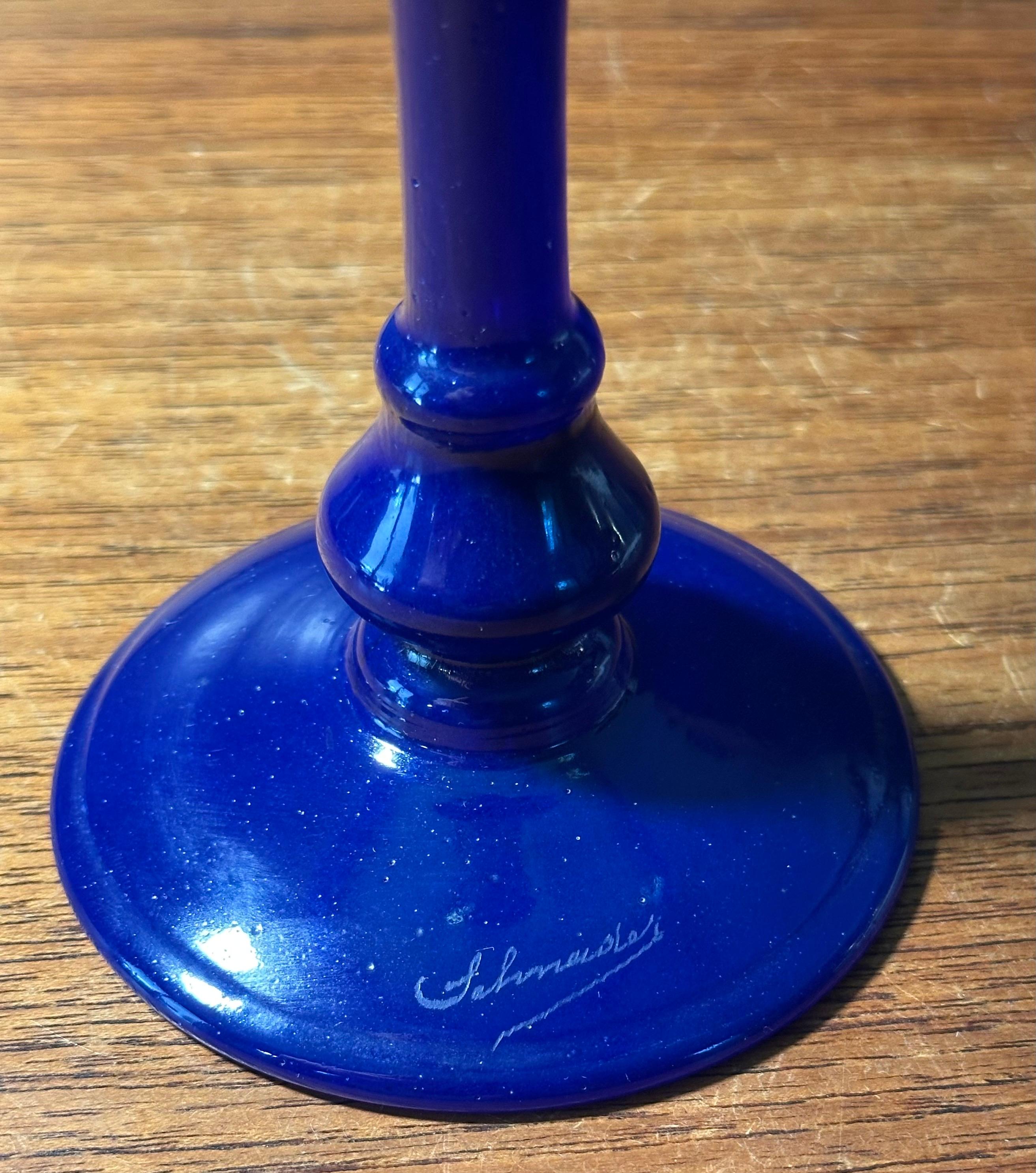 Gorgeous Art Deco Art Glass Tazza from 